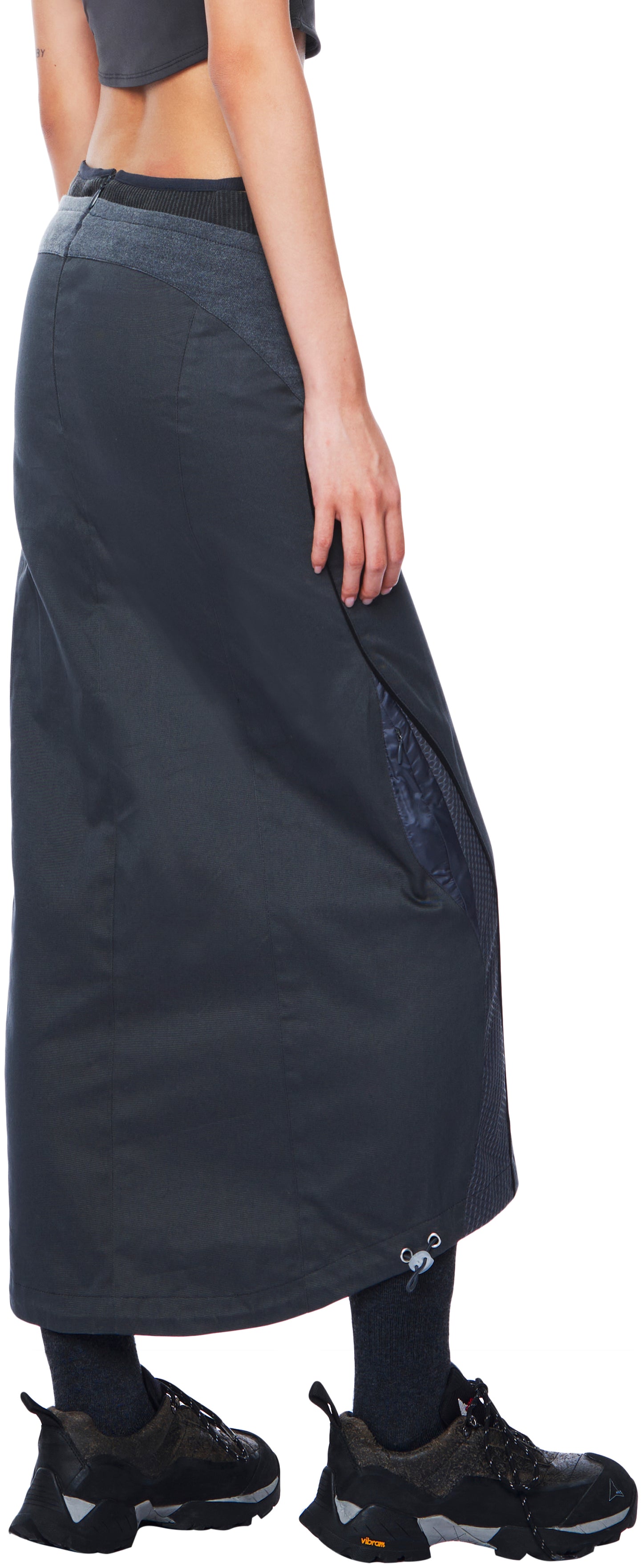 TECHNICAL LONG SKIRT